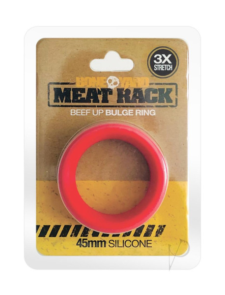 Boneyard Meat Rack Cock Ring Red