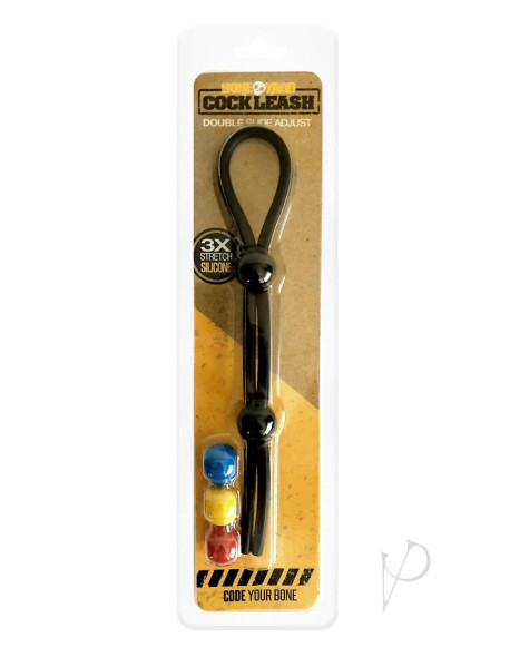Boneyard Double Cock Leash Black