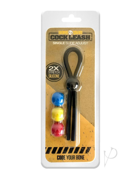 Boneyard Single Cock Leash Black