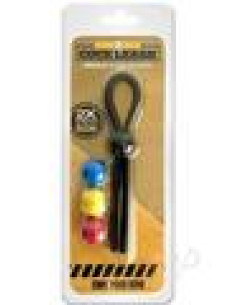 Boneyard Single Cock Leash Black