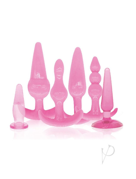 Try Curious Anal Plug Kit Pink