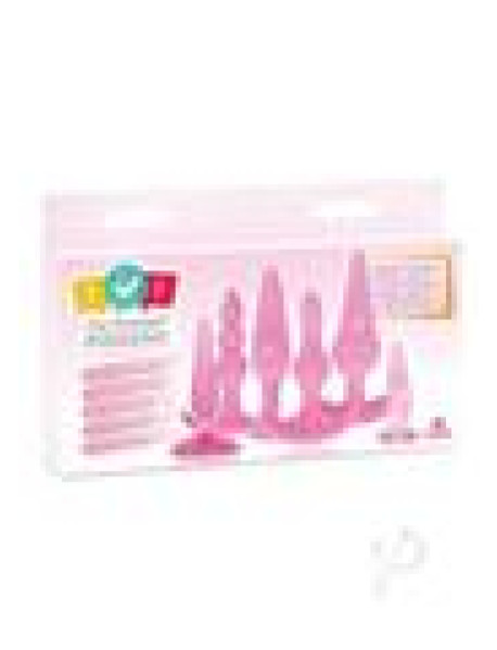 Try Curious Anal Plug Kit Pink