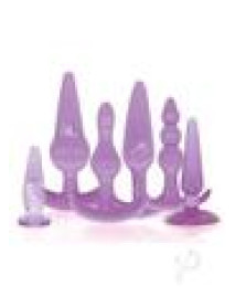 Try Curious Anal Plug Kit Purple
