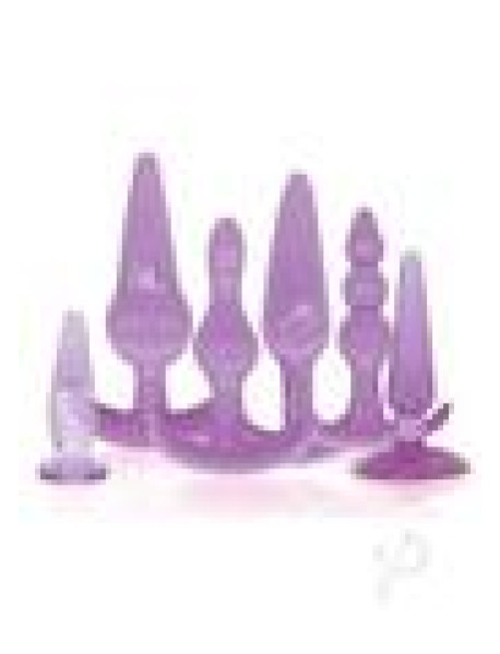 Try Curious Anal Plug Kit Purple