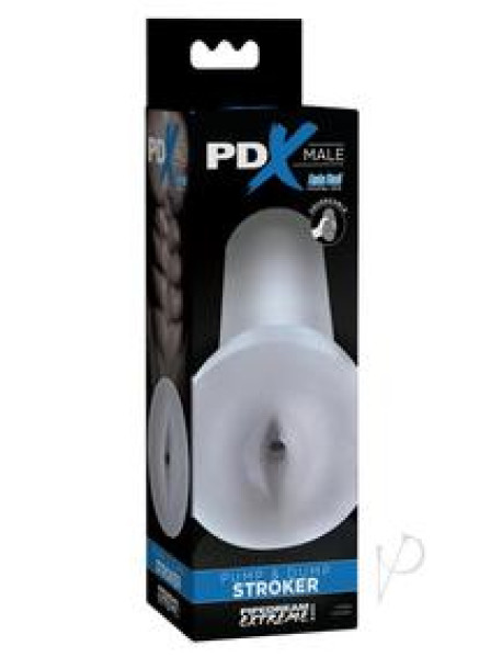 Pdx Male Pump and Dump Stroker Clr