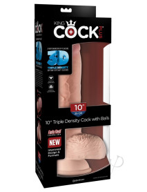 Kc Plus 10triple Dense Cock W/ball(disc)