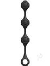 Kink Weighted Silicone Anal Balls Black