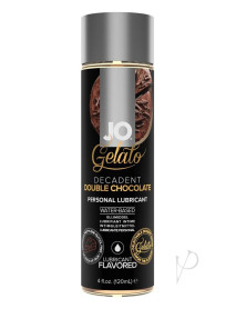 Jo Gelato Lube Decadent Dbl Choco 4oz