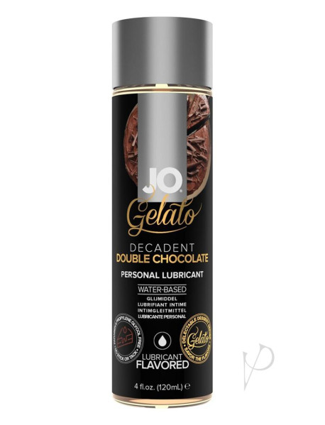 Jo Gelato Lube Decadent Dbl Choco 4oz