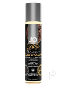 Jo Gelato Lube Decadent Dbl Choco 1oz