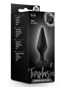Temptasia Spank Me Butt Plug Black