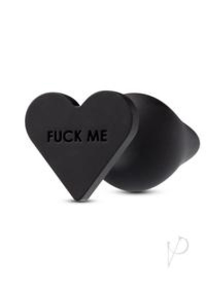 Temptasia Fuck Me Butt Plug Black