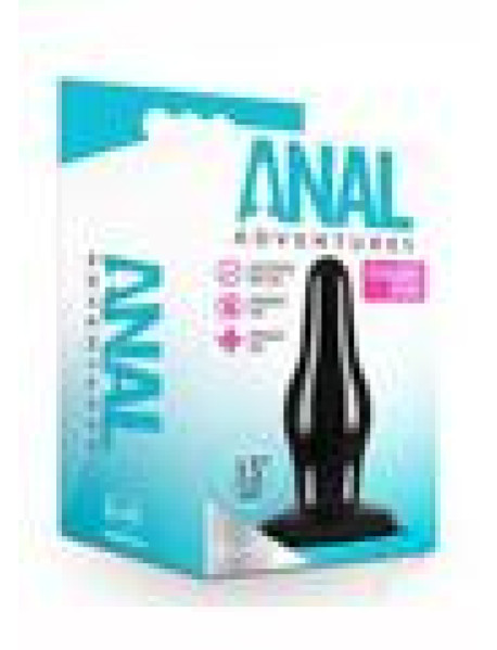 Anal Adv Pleasure Plug Black