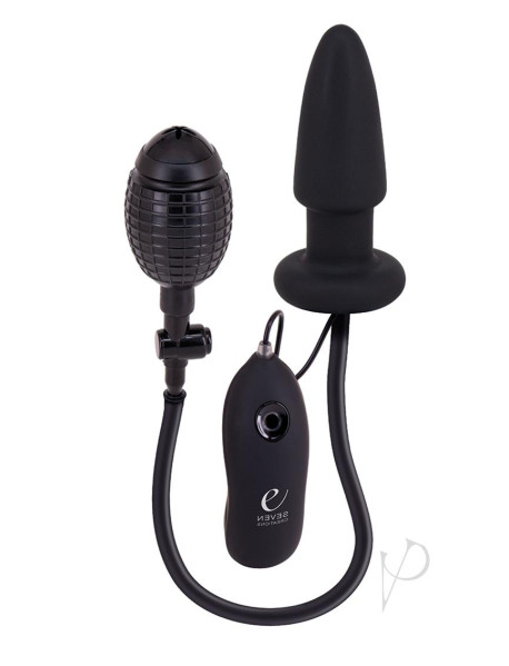 Fanny Hills Silicone Butt Plug Black