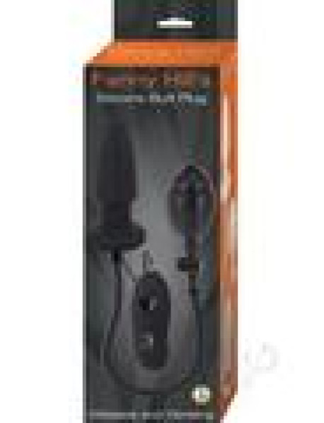 Fanny Hills Silicone Butt Plug Black