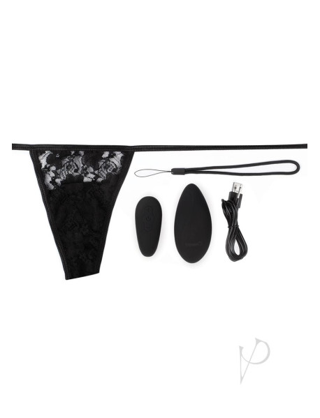 Premium Ergo Remote Panty Set Blk
