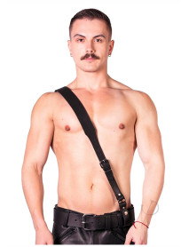 Prowler Red Sam Browne Belt Blklg(spec)