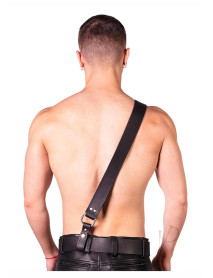 Prowler Red Sam Browne Belt Blklg(spec)
