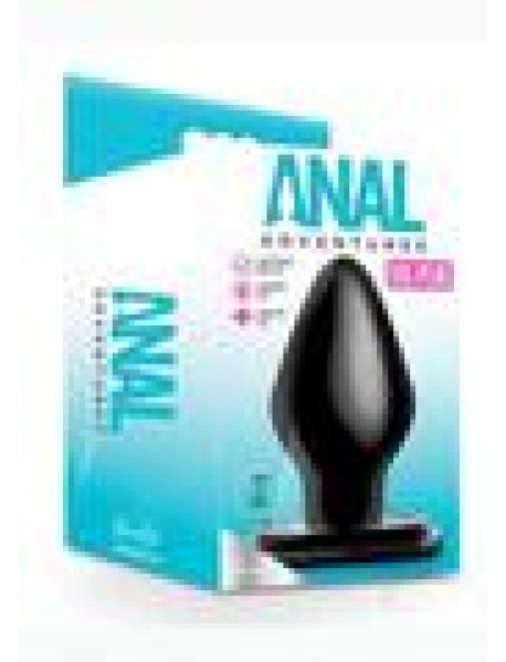 Anal Adv Xxl Plug Black Anal Adv Xxl Plug Black