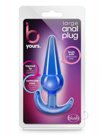 B Yours Large Anal Plug Blue