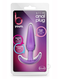 B Yours Slim Anal Plug Purple