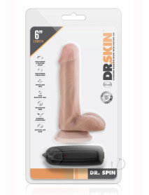 Dr Skin Dr Spin 6 Gyrating Dildo Van