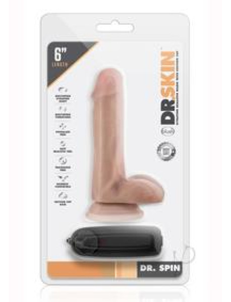 Dr Skin Dr Spin 6 Gyrating Dildo Van