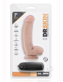 Dr Skin Dr Spin 7 Gyrating Dildo Van