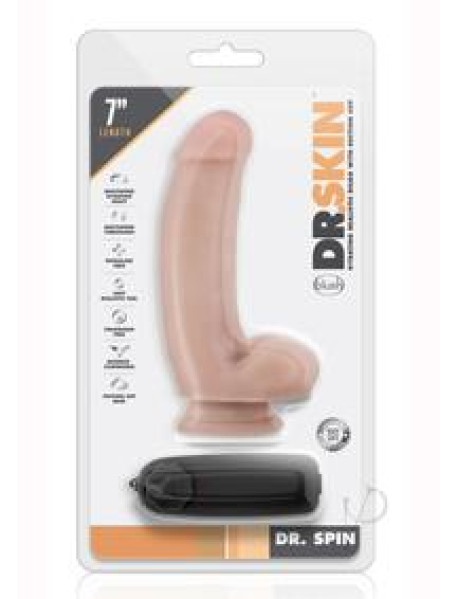 Dr Skin Dr Spin 7 Gyrating Dildo Van