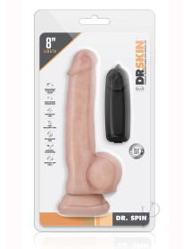 Dr Skin Dr Spin 8 Gyrating Dildo Van