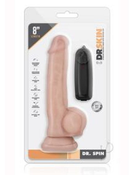 Dr Skin Dr Spin 8 Gyrating Dildo Van