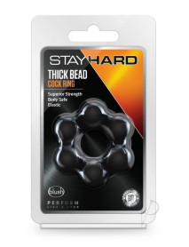 Stay Hard Thick Bead Cring Blk