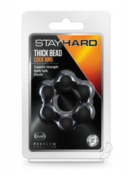 Stay Hard Thick Bead Cring Blk Stay Hard Thick Bead Cring Blk