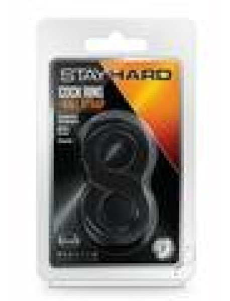 Stay Hard Cring and Ball Strap Blk
