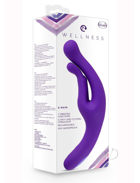 Wellness G Wave Vibrator Purple