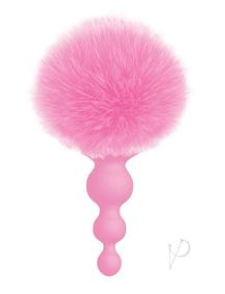 The 9 Cottontails Bunny Plug Beaded Pnk