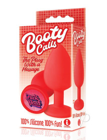 The 9 Booty Talk Plug F Yeah Red