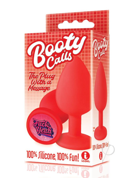 The 9 Booty Talk Plug F Yeah Red