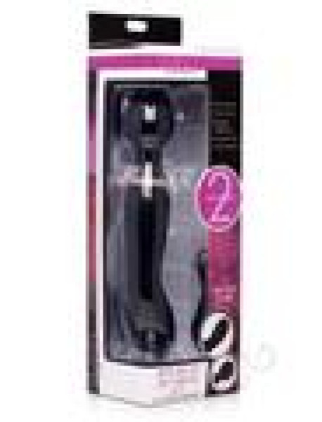 Wand Ess Dbl Silicone Vibe Wand Blk