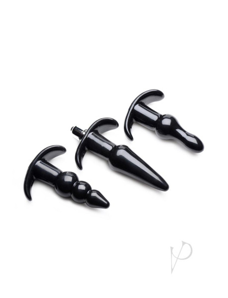 Frisky Thrill Trio Noir Anal Set