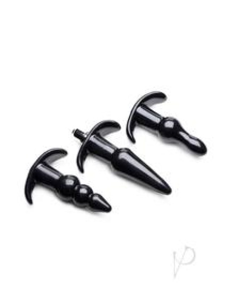 Frisky Thrill Trio Noir Anal Set