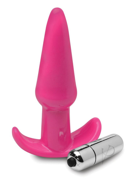 Frisky Thrilling Pink Smooth Anal Plug