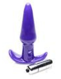 Frisky Thrilling Purple Smooth Anal Plug