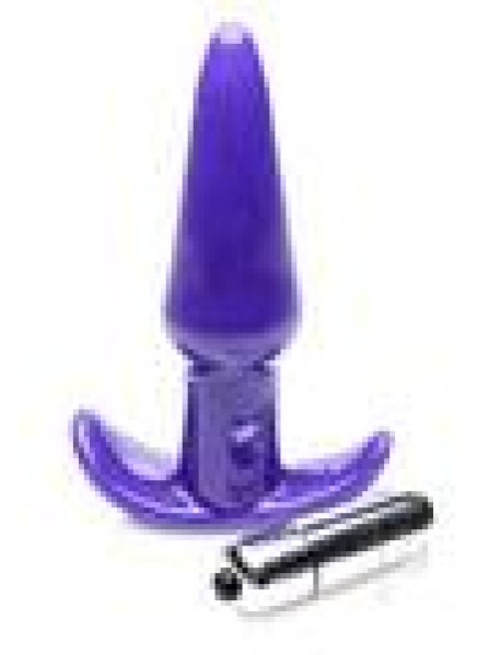 Frisky Thrilling Purple Smooth Anal Plug