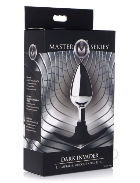 Ms Dark Invader Anal Plug Md