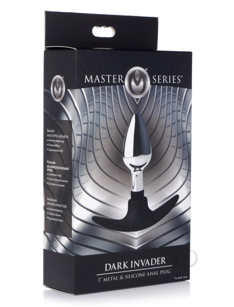 Ms Dark Invader Anal Plug Sm
