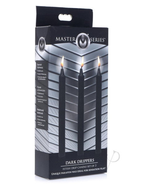 Ms Dark Drippers Fetish Candles 3pc