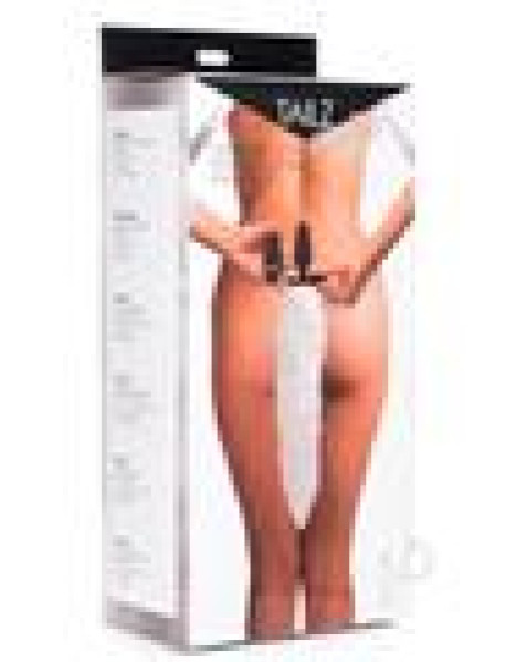 Tailz Vibe White Fox Tail Slender Plug