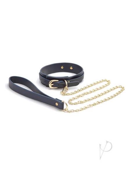 Bondage Couture Collar/leash Blue