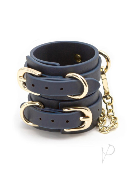 Bondage Couture Wrist Cuff Blue